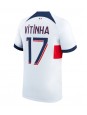 Paris Saint-Germain Vitinha #17 Vieraspaita 2023-24 Lyhythihainen